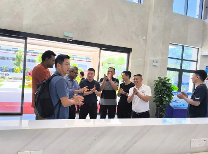 意大利Sapphire Group蓝宝石集团经理、首席财务官一行莅临公司参观考察